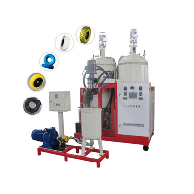 Machine à mousser à pression hydraulique Type de traitement et certification CE Machine à mousse de pulvérisation PU