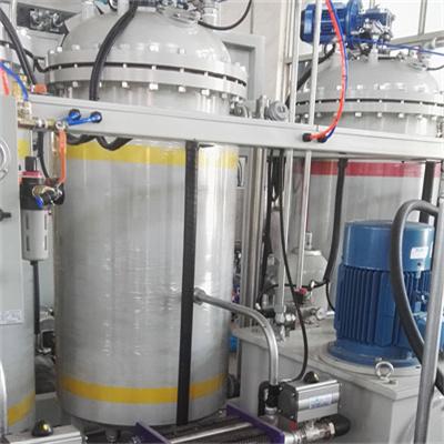 Machine de coulée automatique d'unité centrale de réservoir de matériau standard international Machines de mousse de polyuréthane à basse pression