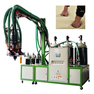Machine de fabrication de semelles de chaussures en PU